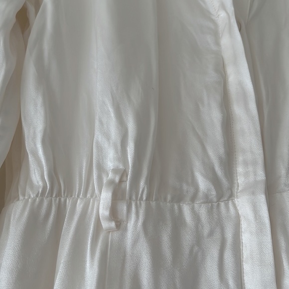 KOOKAI Lustre Satin Collared Long Sleeve Wide Leg Pantsuit Jumpsuit NWT RRP$220 - Picture 16 of 16